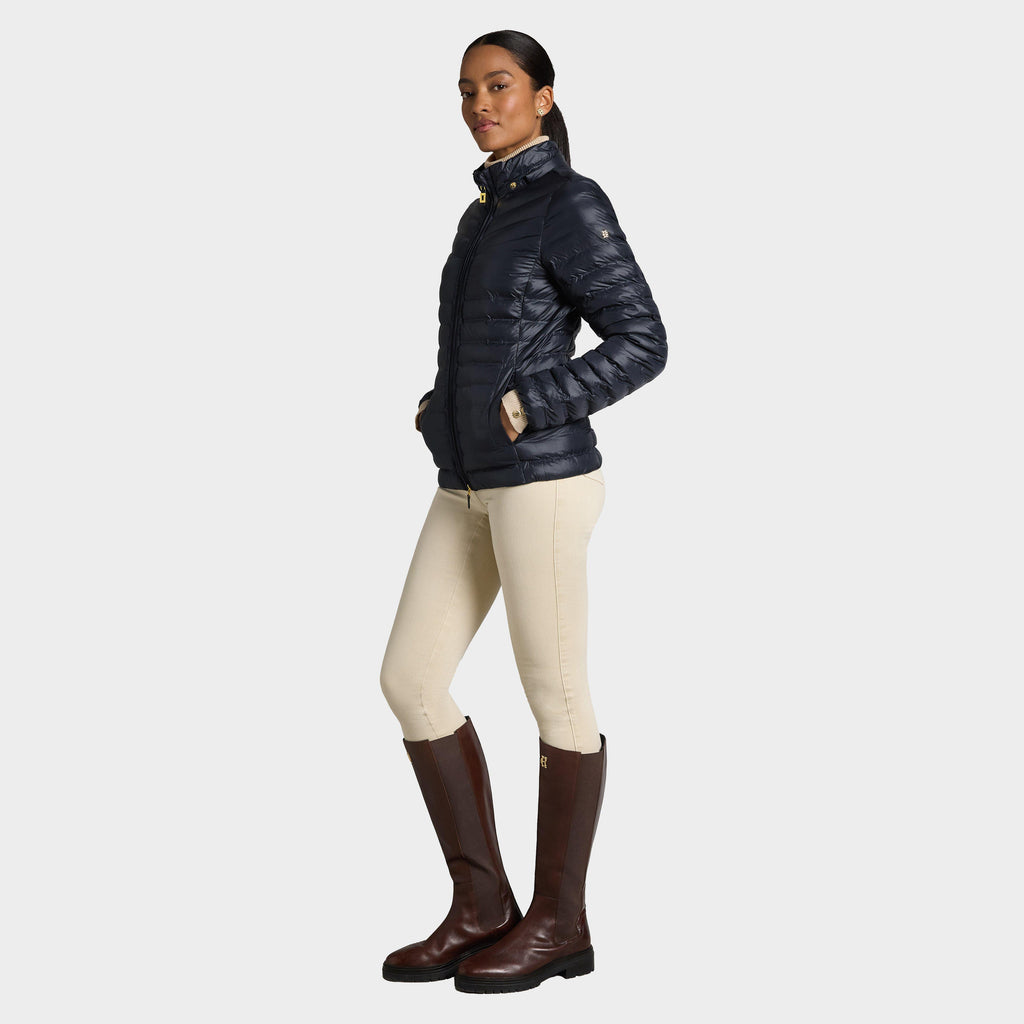 Womens's Lightweight Puffer Jacket Ink Nay