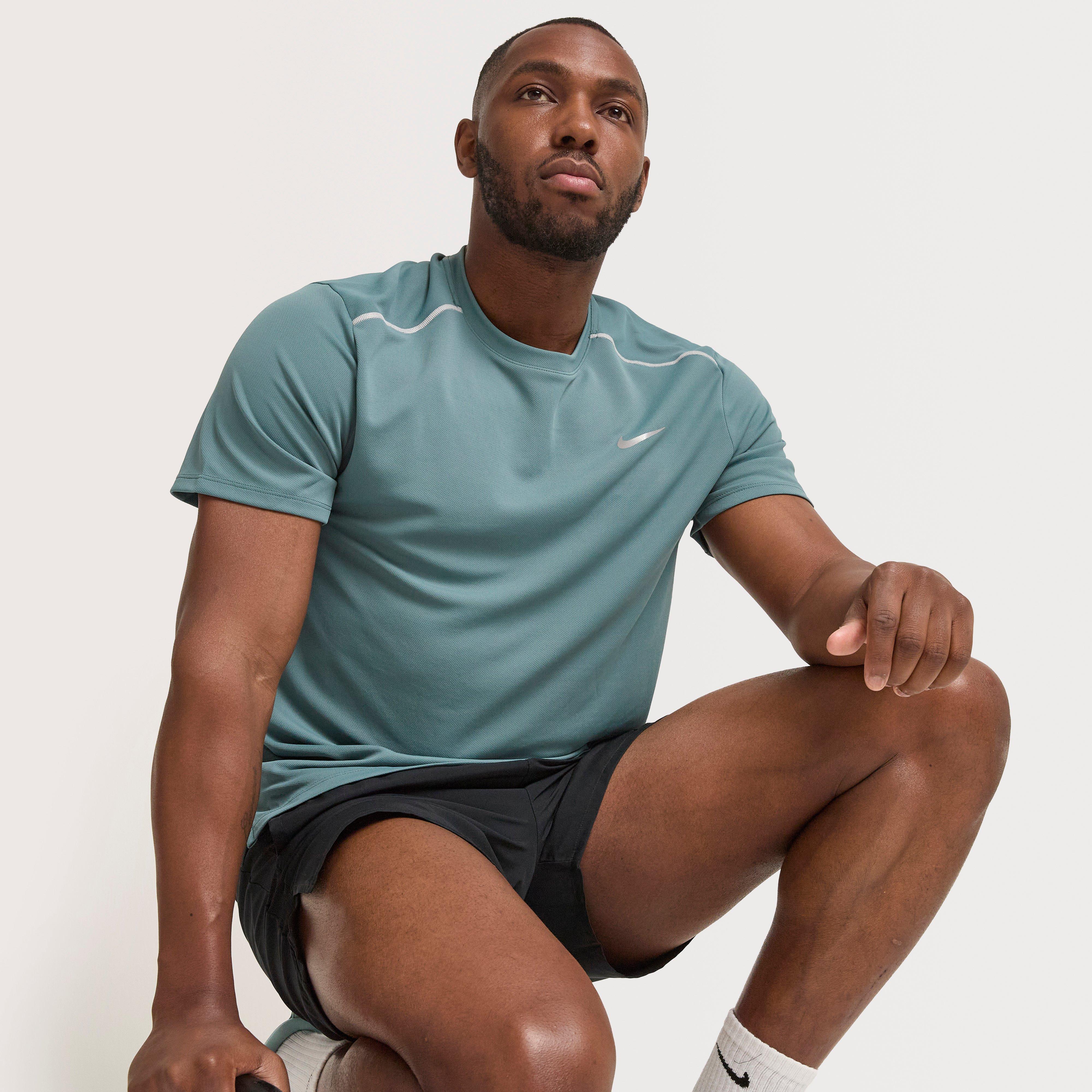 Men’s Nike Miler Dri-FIT UV Short Sleeve Running T-Shirt