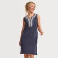 Women's Anaya Embroidered Jersey Shift Dress