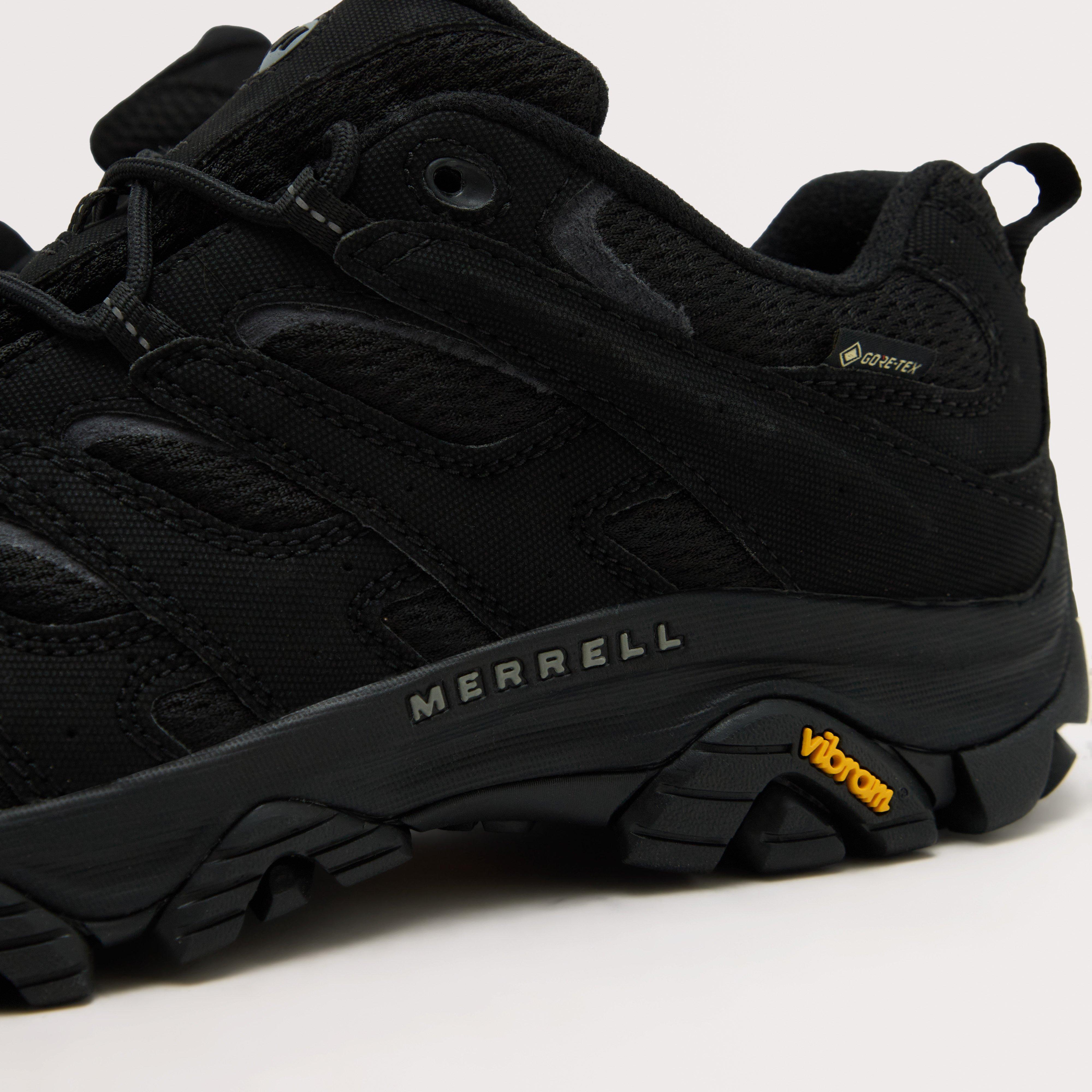 Black Merrell Men's Moab 3 Synthetic GORE-TEX® Black – GO Outdoors