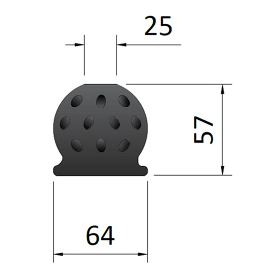Plastic Towball Cover