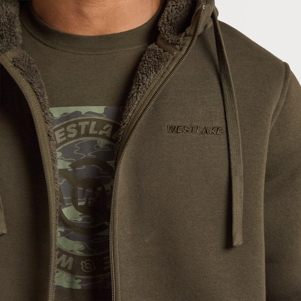Men's Sherpa Full Zip Hoody