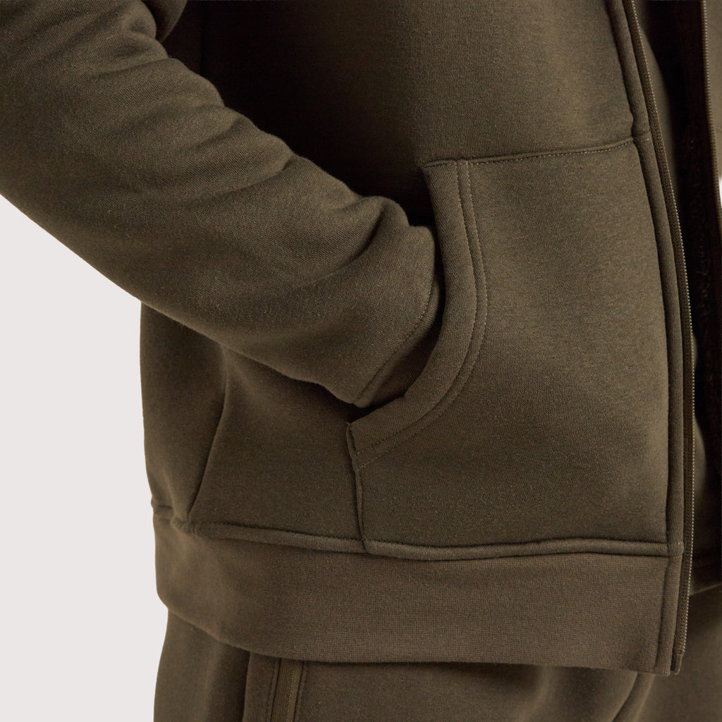 Men's Sherpa Full Zip Hoody
