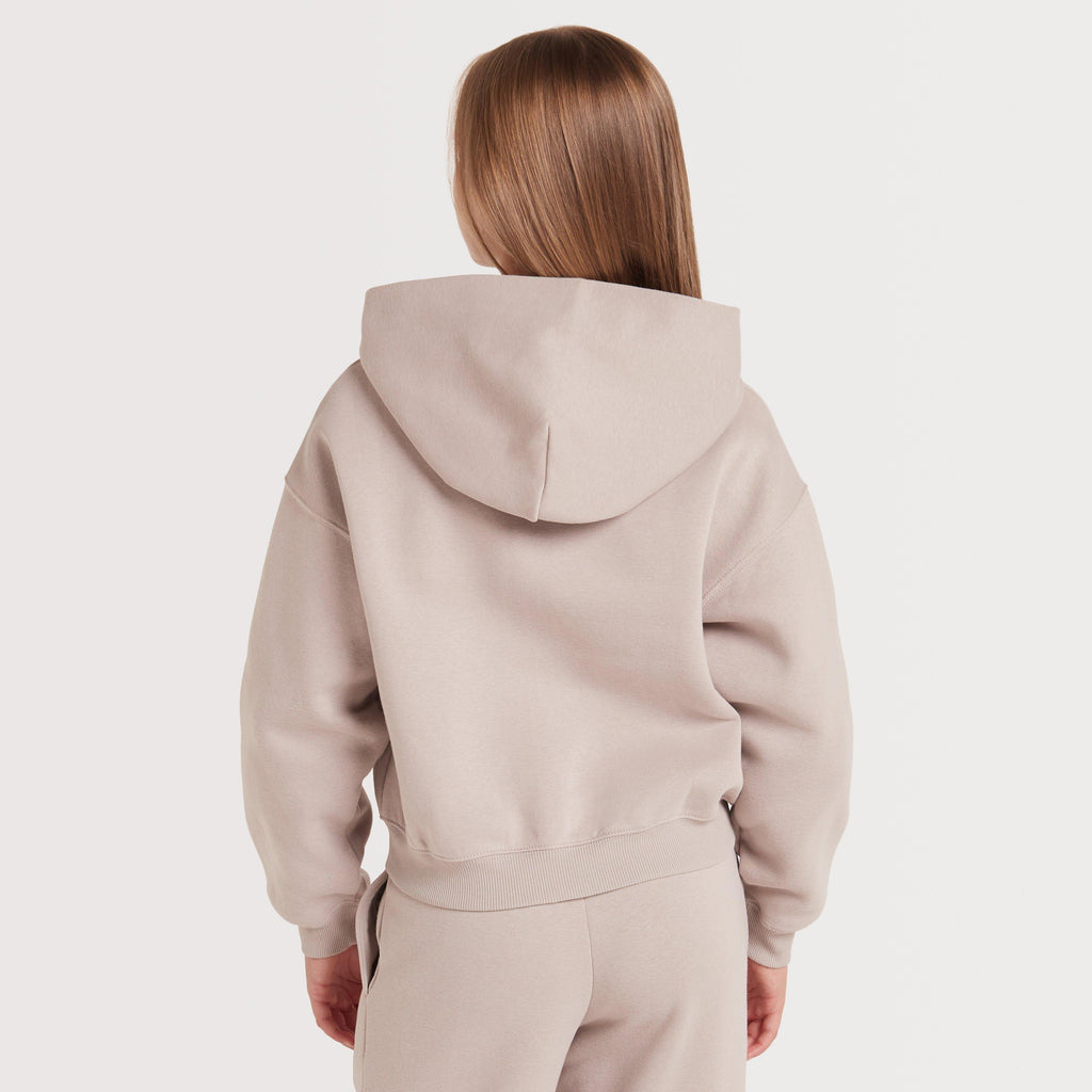 kids’ Sportswear Studio Fleece Oversized Full-Zip Hoodie