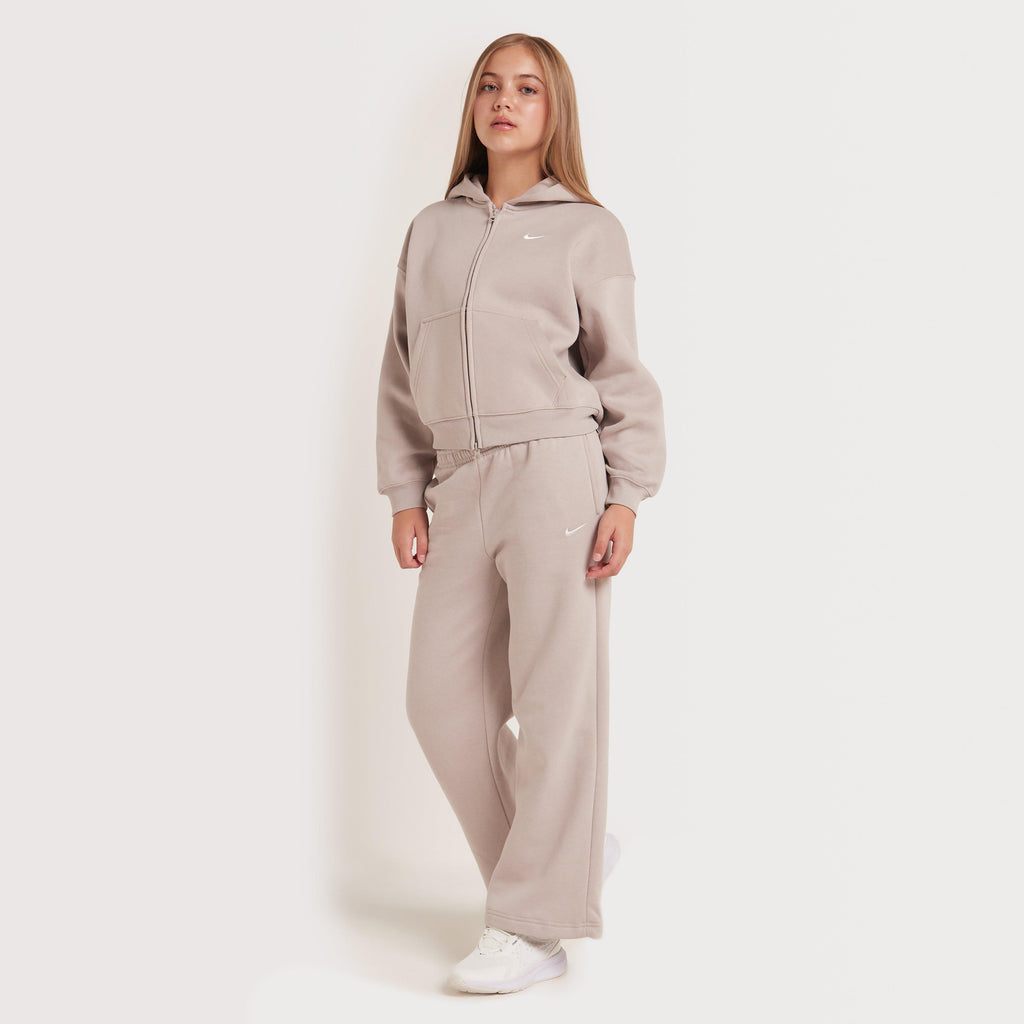 kids’ Sportswear Studio Fleece Oversized Full-Zip Hoodie