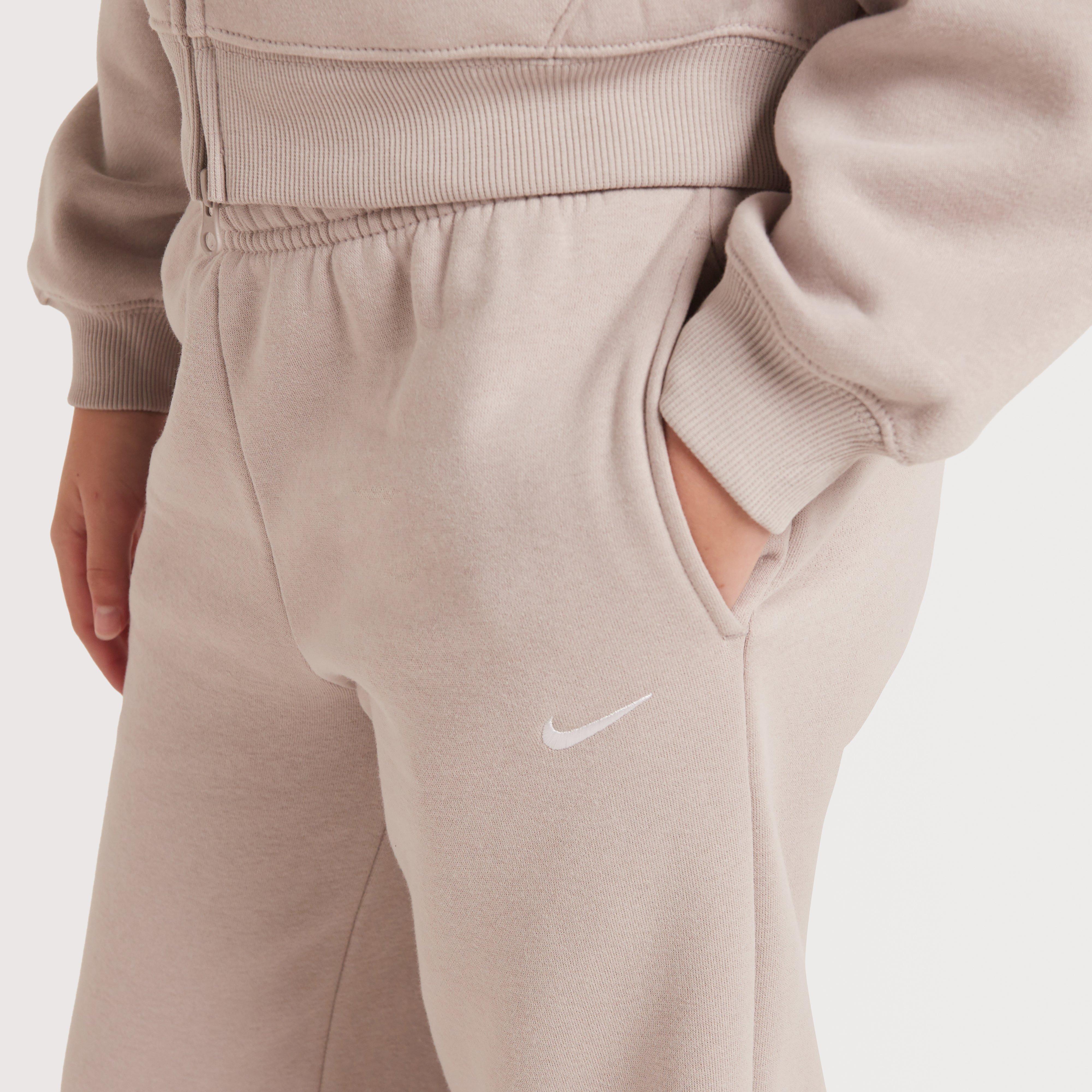 kids’ Sportswear Studio Fleece Open-Hem Trousers