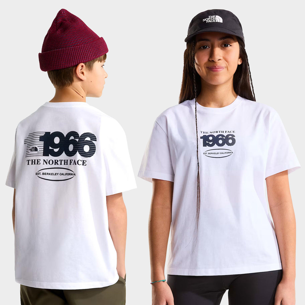 Kids' 1966 TNF Junior Crew Graphic T-Shirt