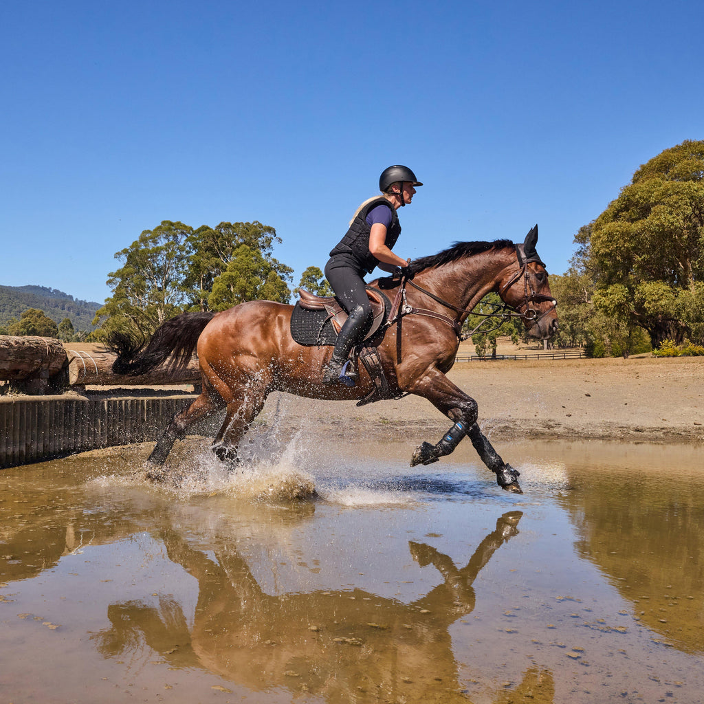 Tough-Tec Eventing Front Boots | Black