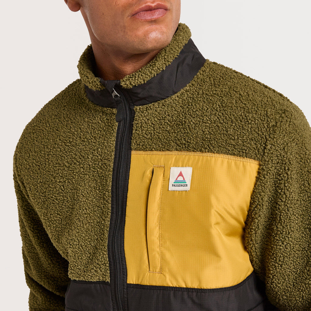 Men's Born Explorer Polar-Lined Sherpa Fleece