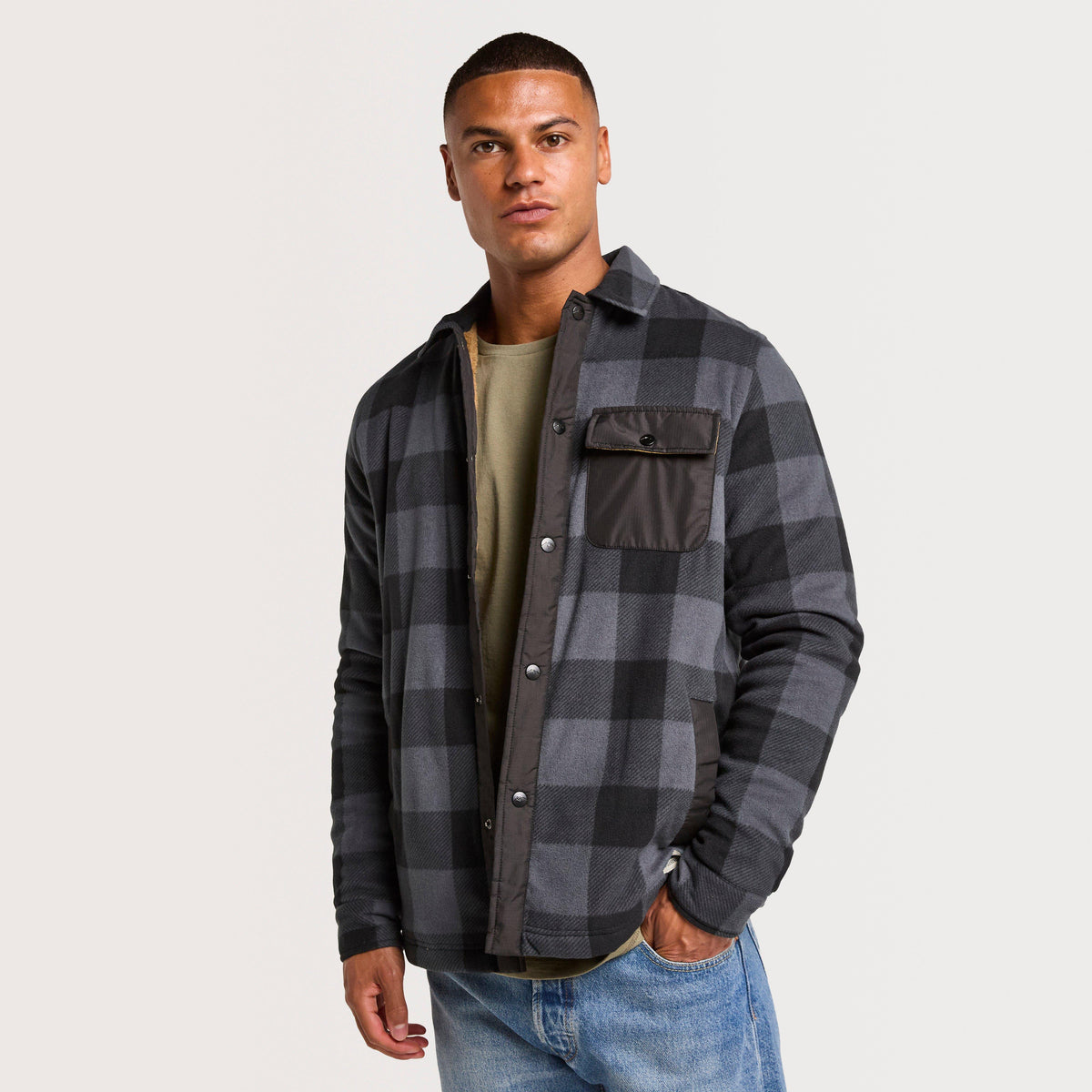 Men's Firelight Sherpa Lined Overshirt