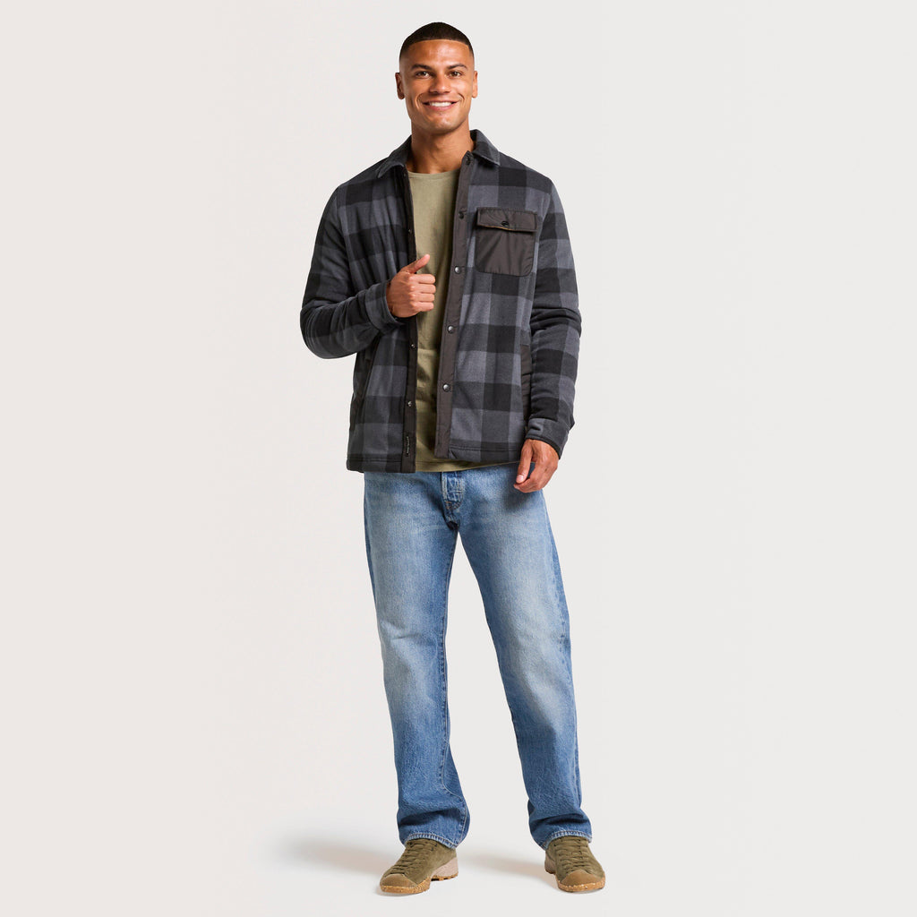Men's Firelight Sherpa Lined Overshirt