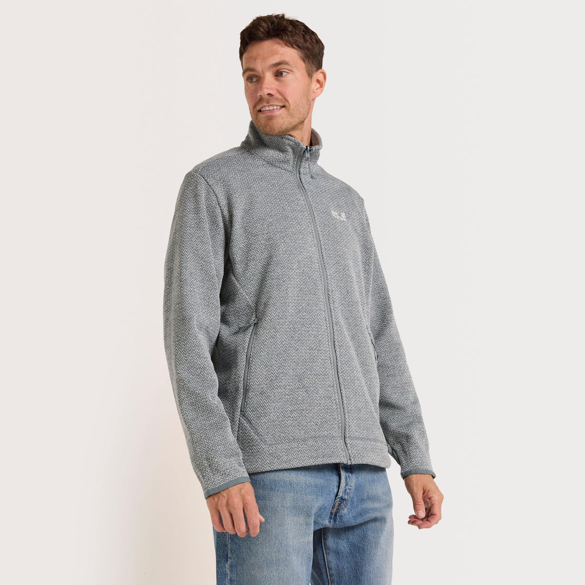 Men’s Pintrail Full Zip Knit Fleece Jacket