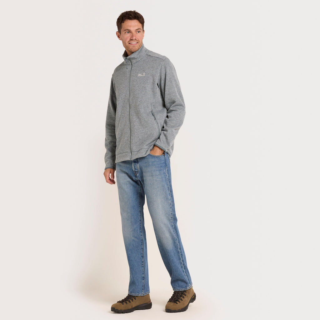 Men’s Pintrail Full Zip Knit Fleece Jacket