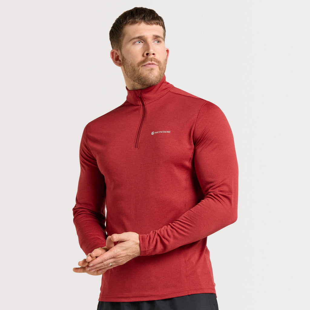 Men’s Dart Long Sleeve Zip T-Shirt