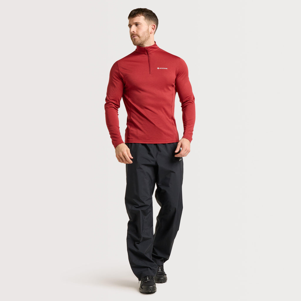 Men’s Dart Long Sleeve Zip T-Shirt