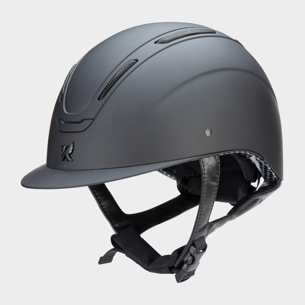 Kids Amity SMRT Riding Hat Black