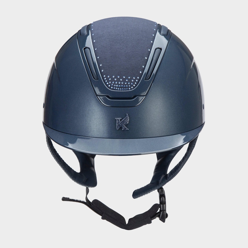 Adults Amity SPKL Riding Hat Navy