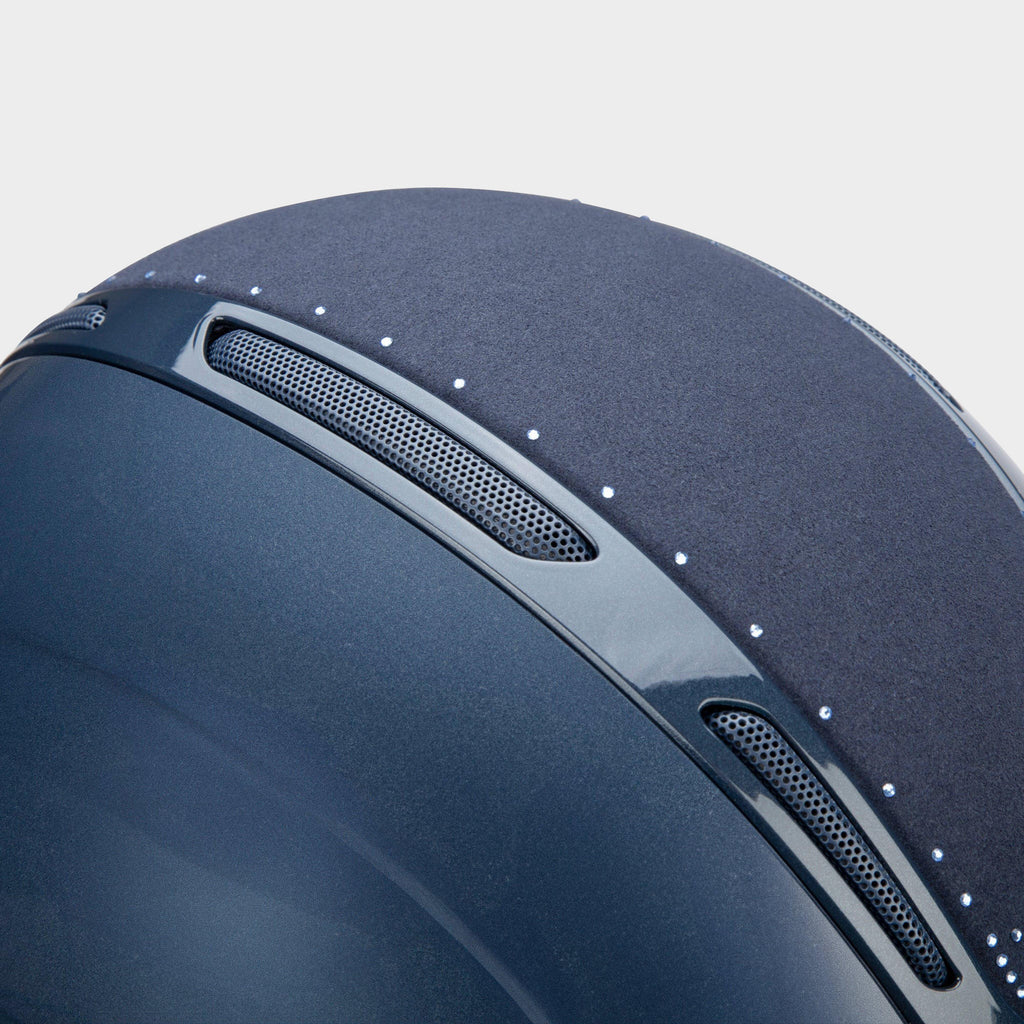 Adults Amity SPKL Riding Hat Navy