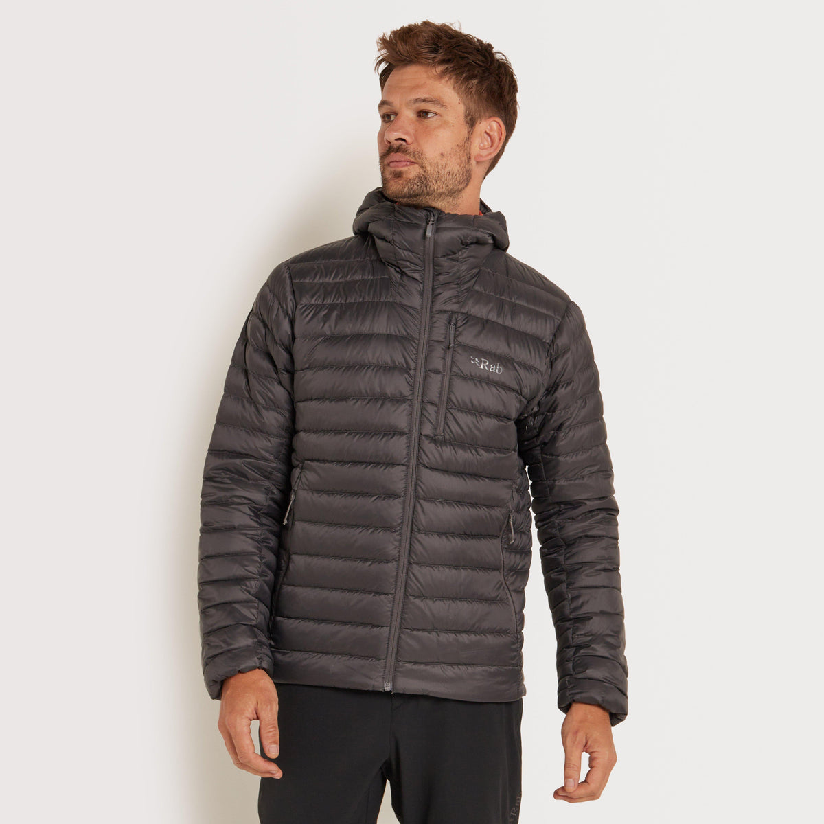 Men's Microlight Alpine Down Hooded Jacket