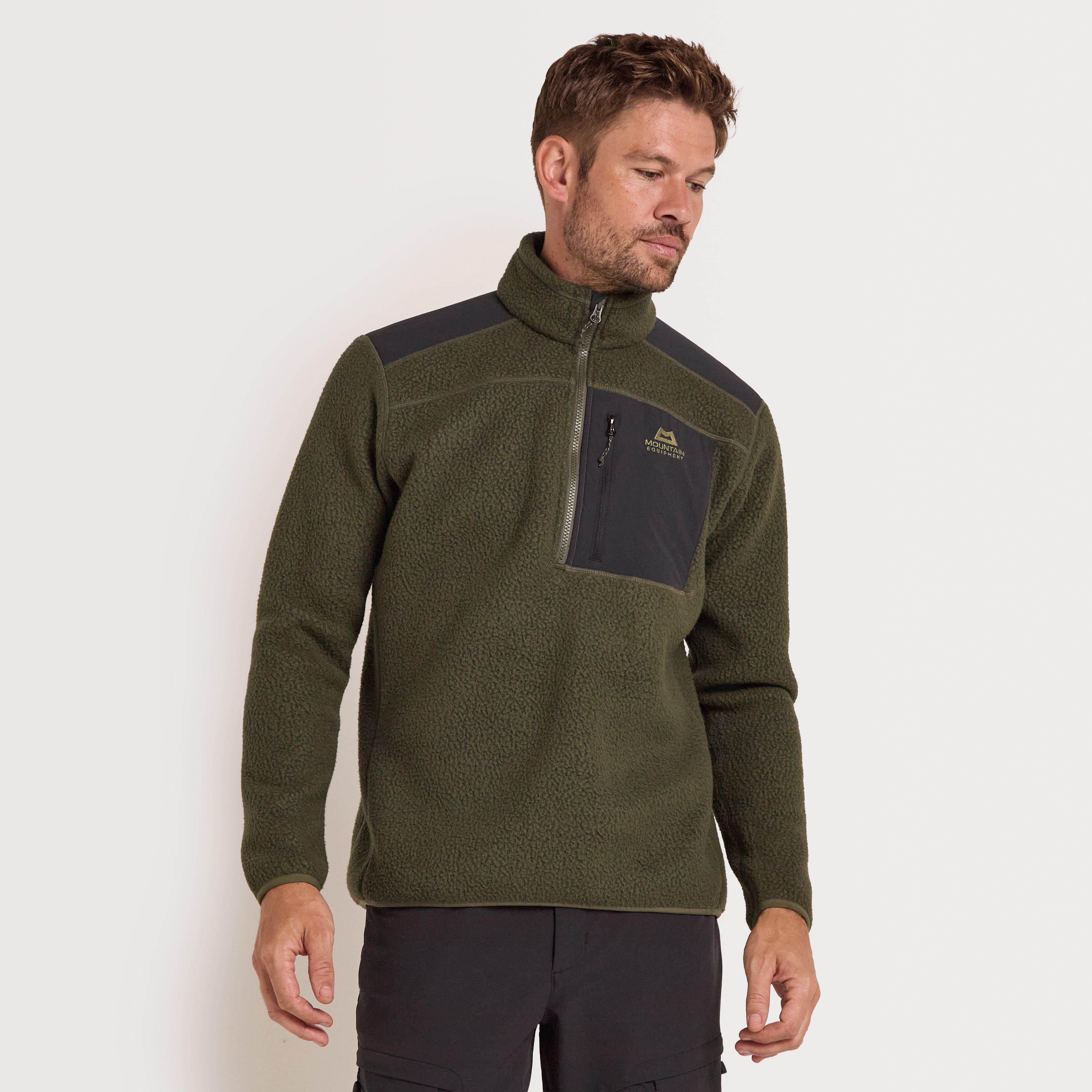 Men's Highpile Zip Top Fleece
