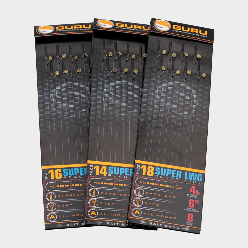 LWG Ready Rigs 6 Inch Size 16 Hook Lengths