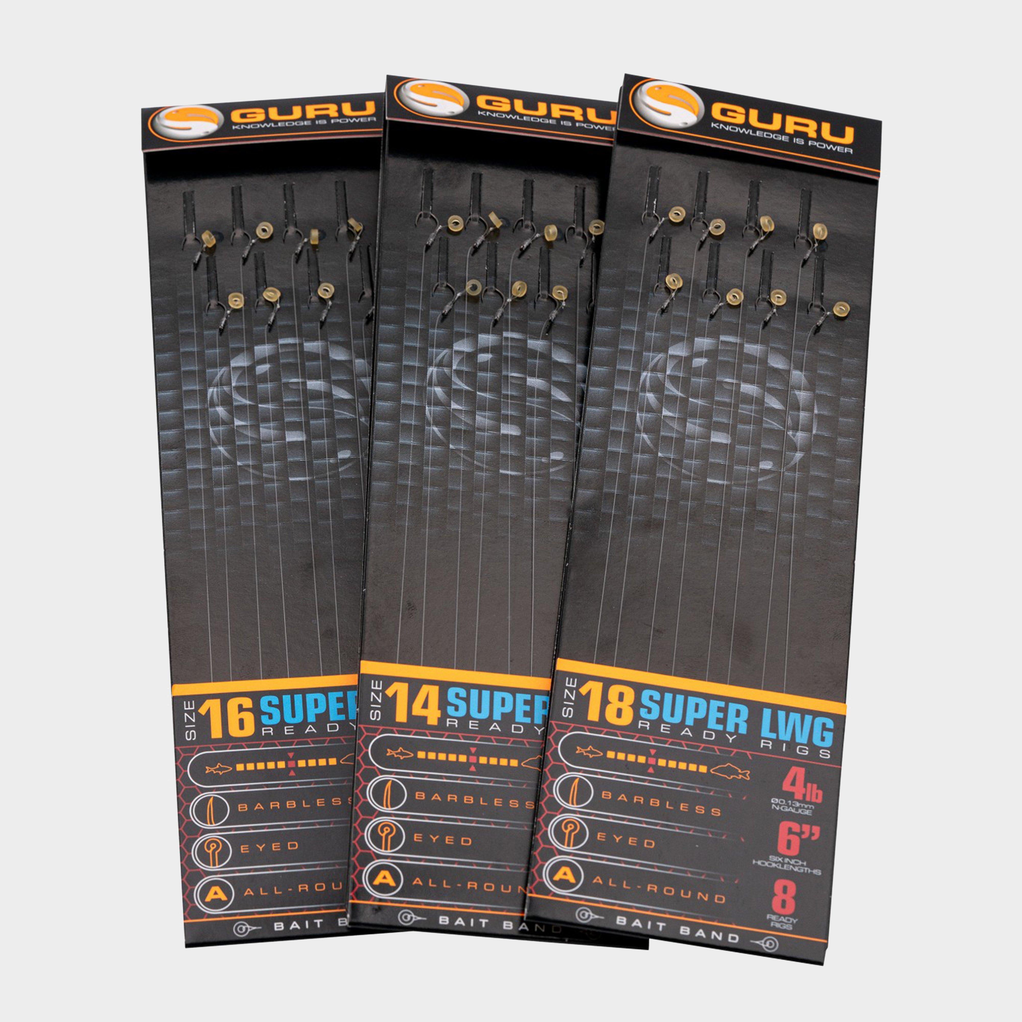 LWG Ready Rigs 6 Inch Size 16 Hook Lengths
