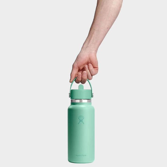 32oz Wide Mouth Flex Straw Bottle