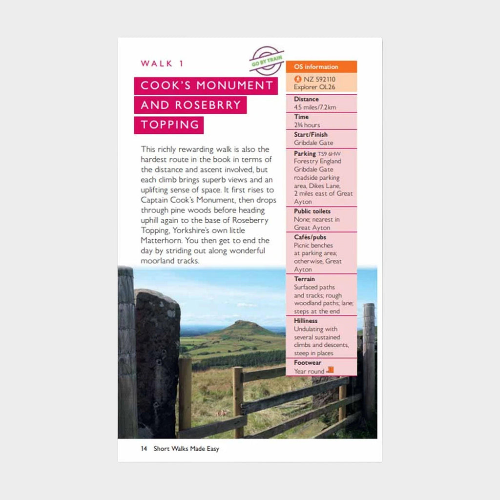 North York Moors Short Walks Guidebook