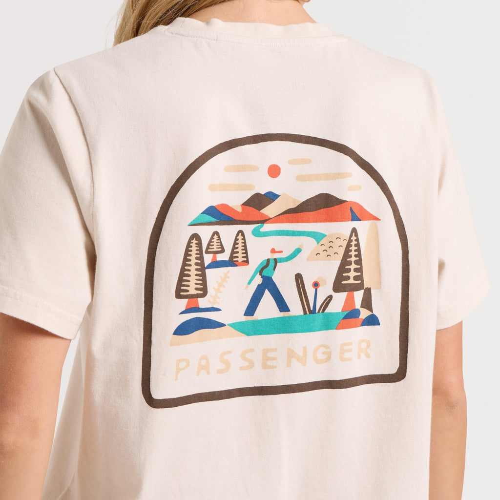 Women's Lost Patch Cotton T-Shirt