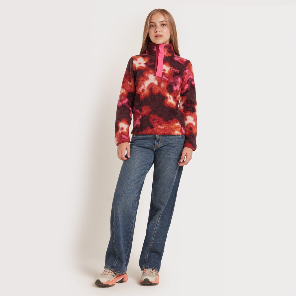 Kids' Helvetia™ II Printed Half Snap Fleece