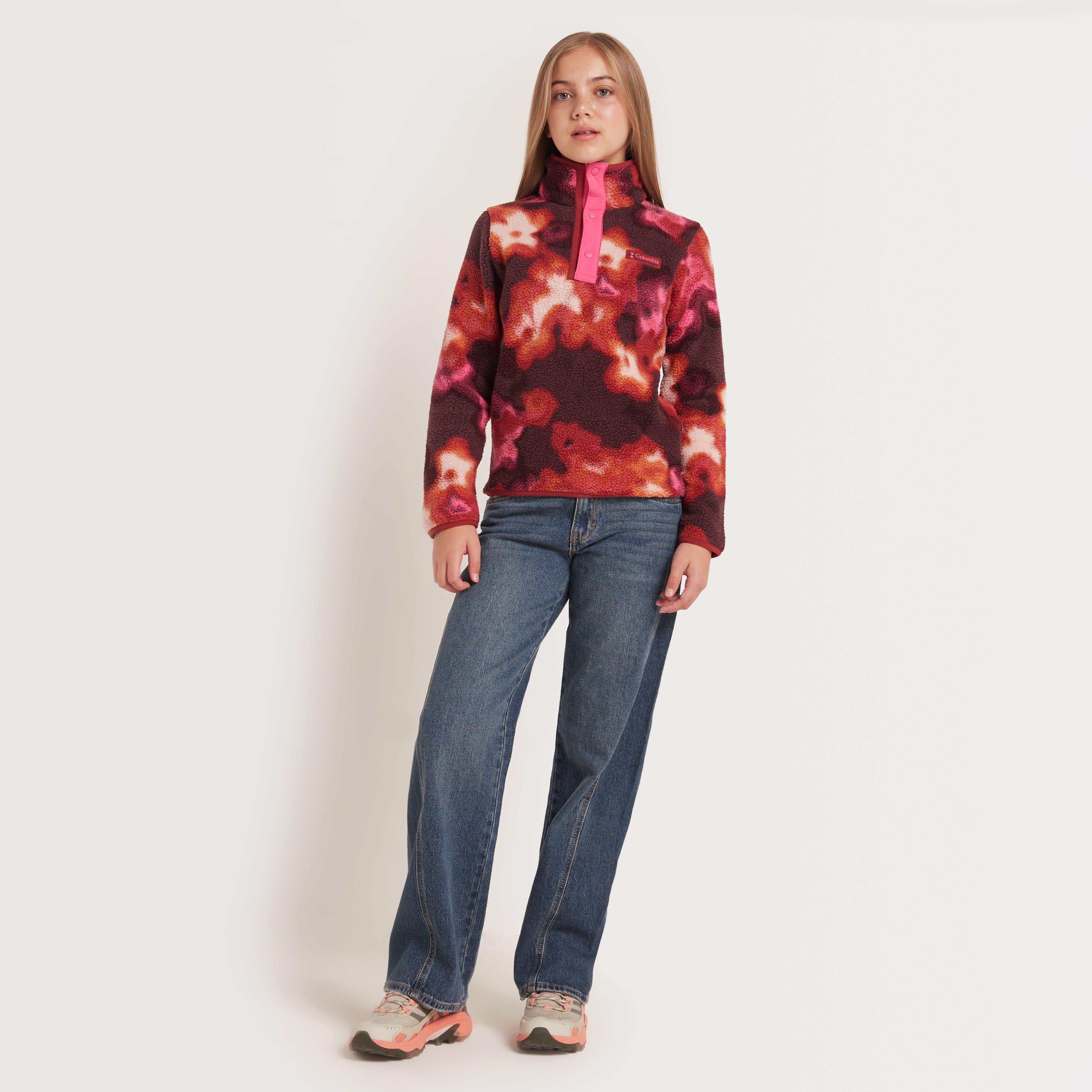 Kids' Helvetia™ II Printed Half Snap Fleece