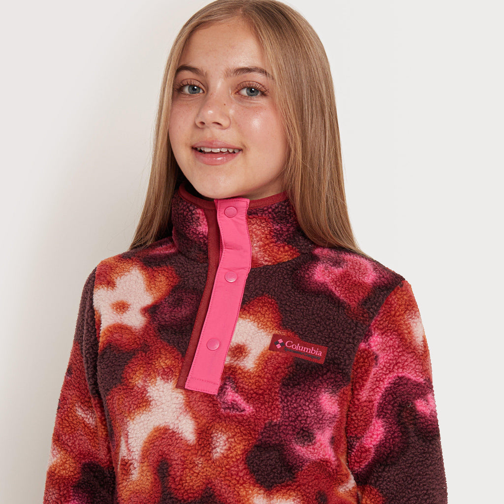 Kids' Helvetia™ II Printed Half Snap Fleece