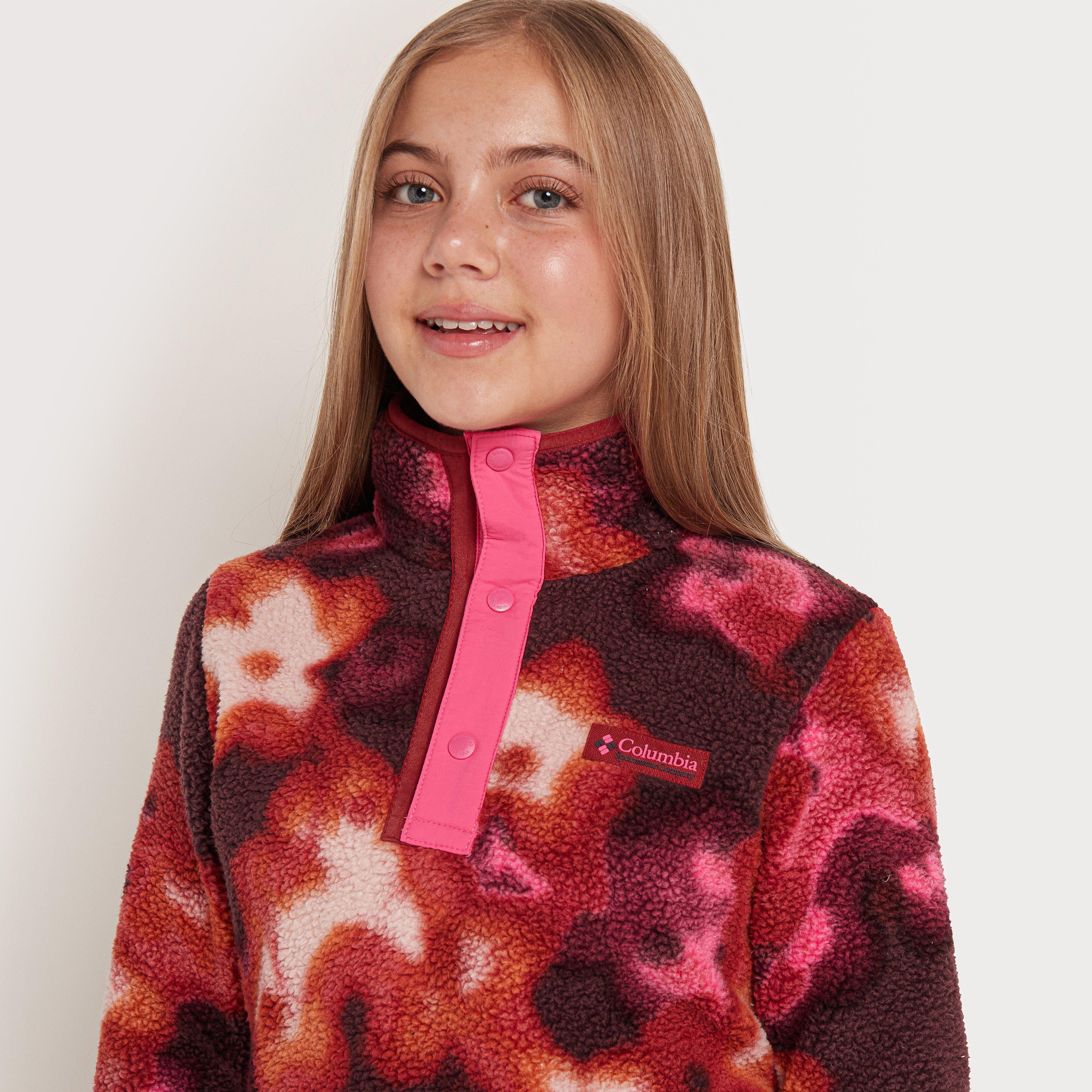 Kids' Helvetia™ II Printed Half Snap Fleece