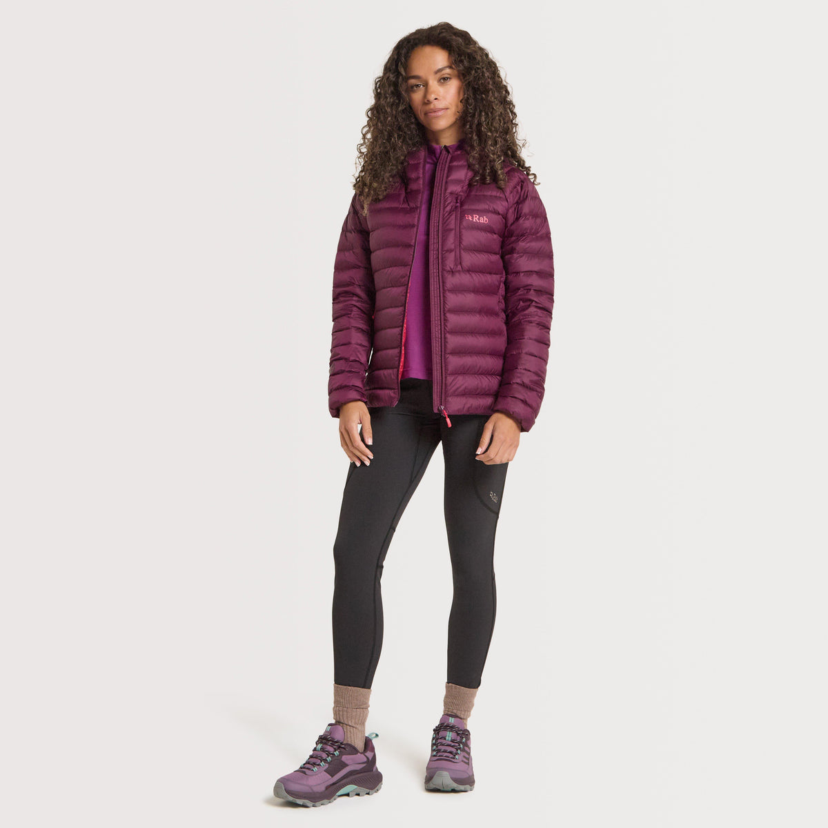 Women's Microlight Alpine Down Hooded Jacket