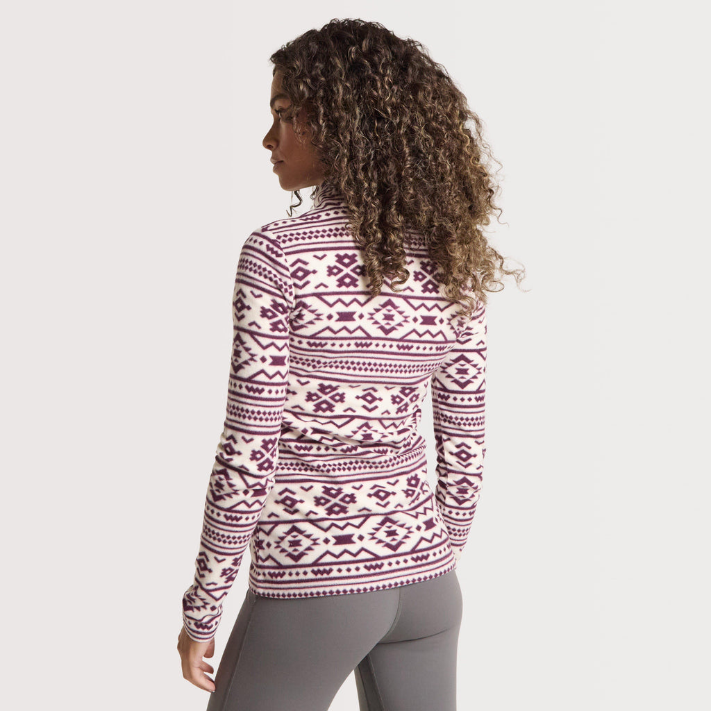 Women's Bracken Printed Full Zip Fleece