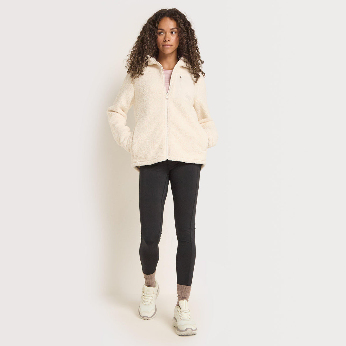 Women's Half Zip Scape Borg Fleece