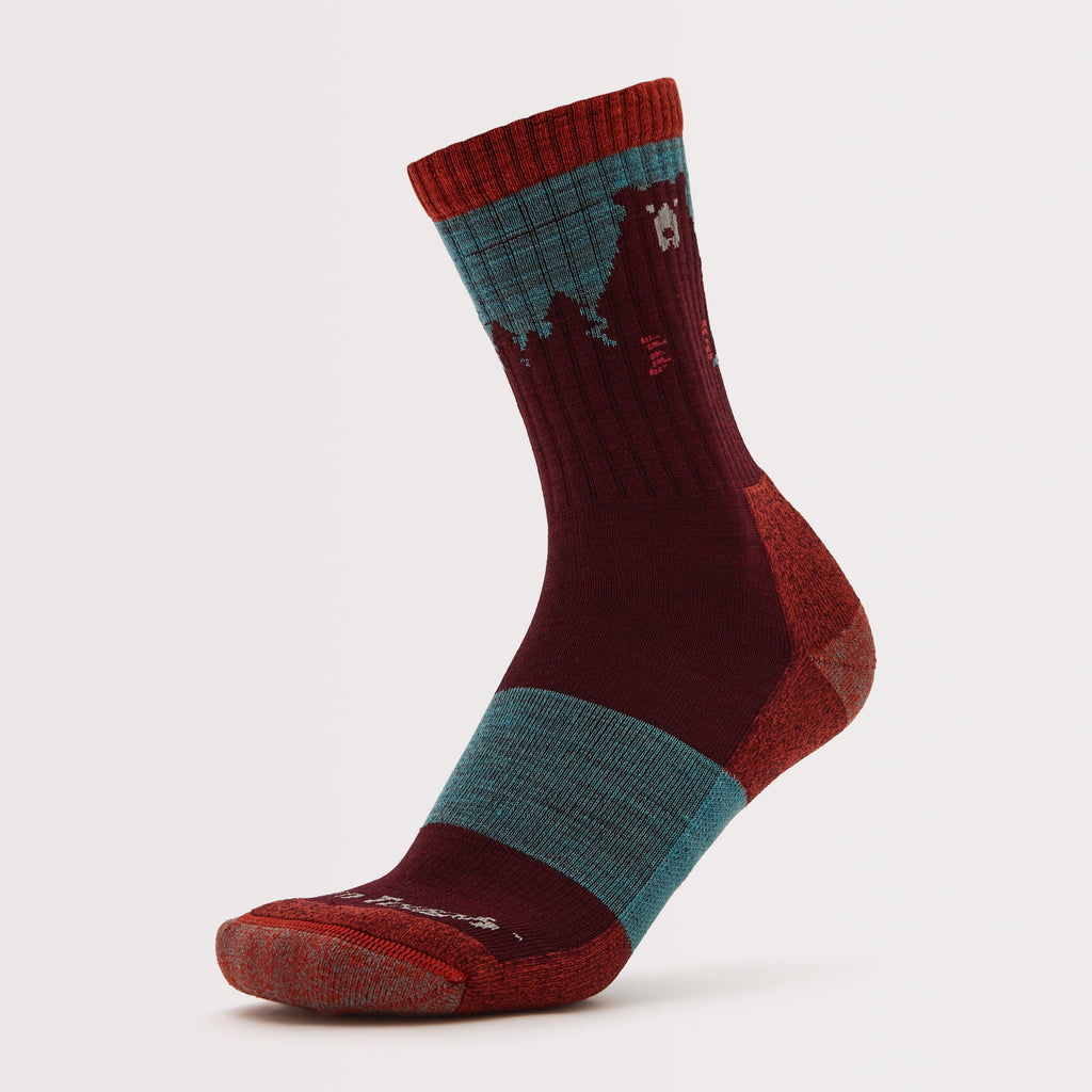Women’s Bear Town Micro Crew Lightweight Cushion Socks