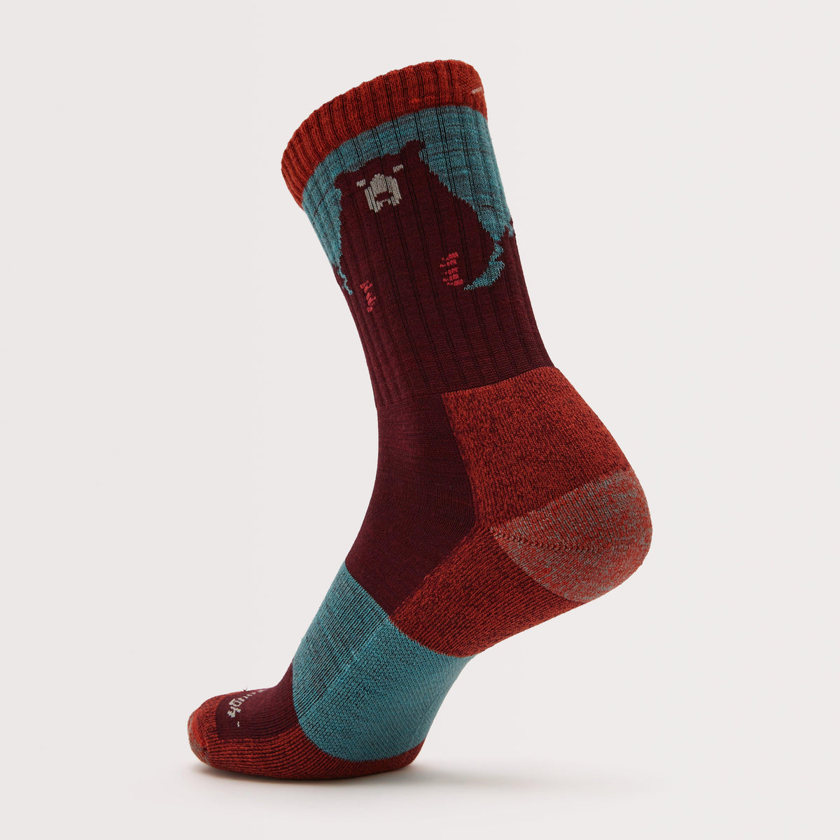 Women’s Bear Town Micro Crew Lightweight Cushion Socks