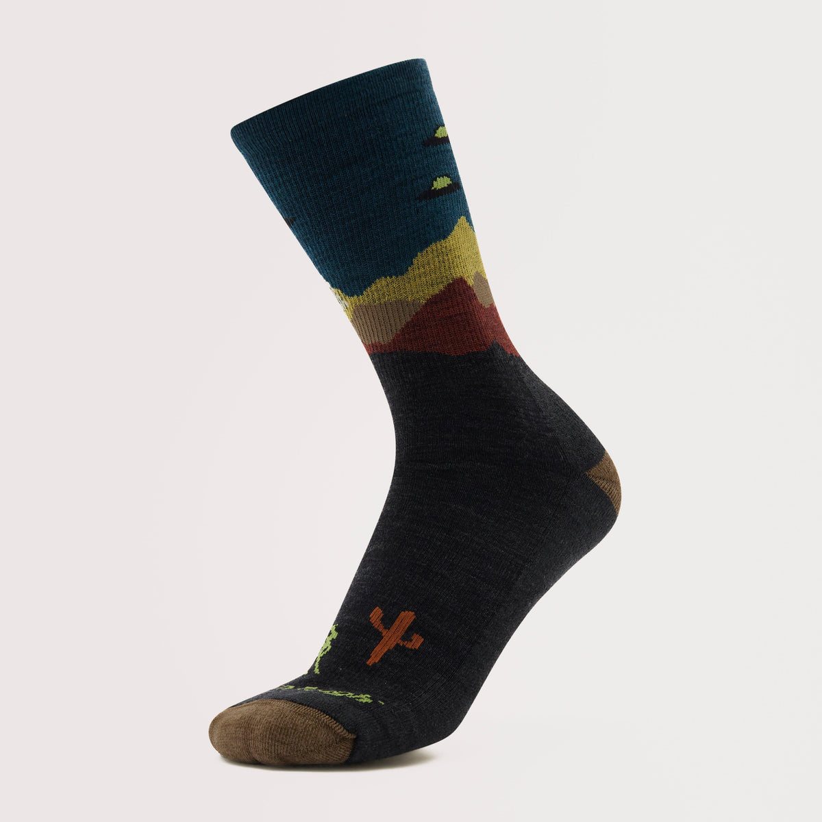 Men’s Spaced Out Micro Crew Lightweight Hiking Socks