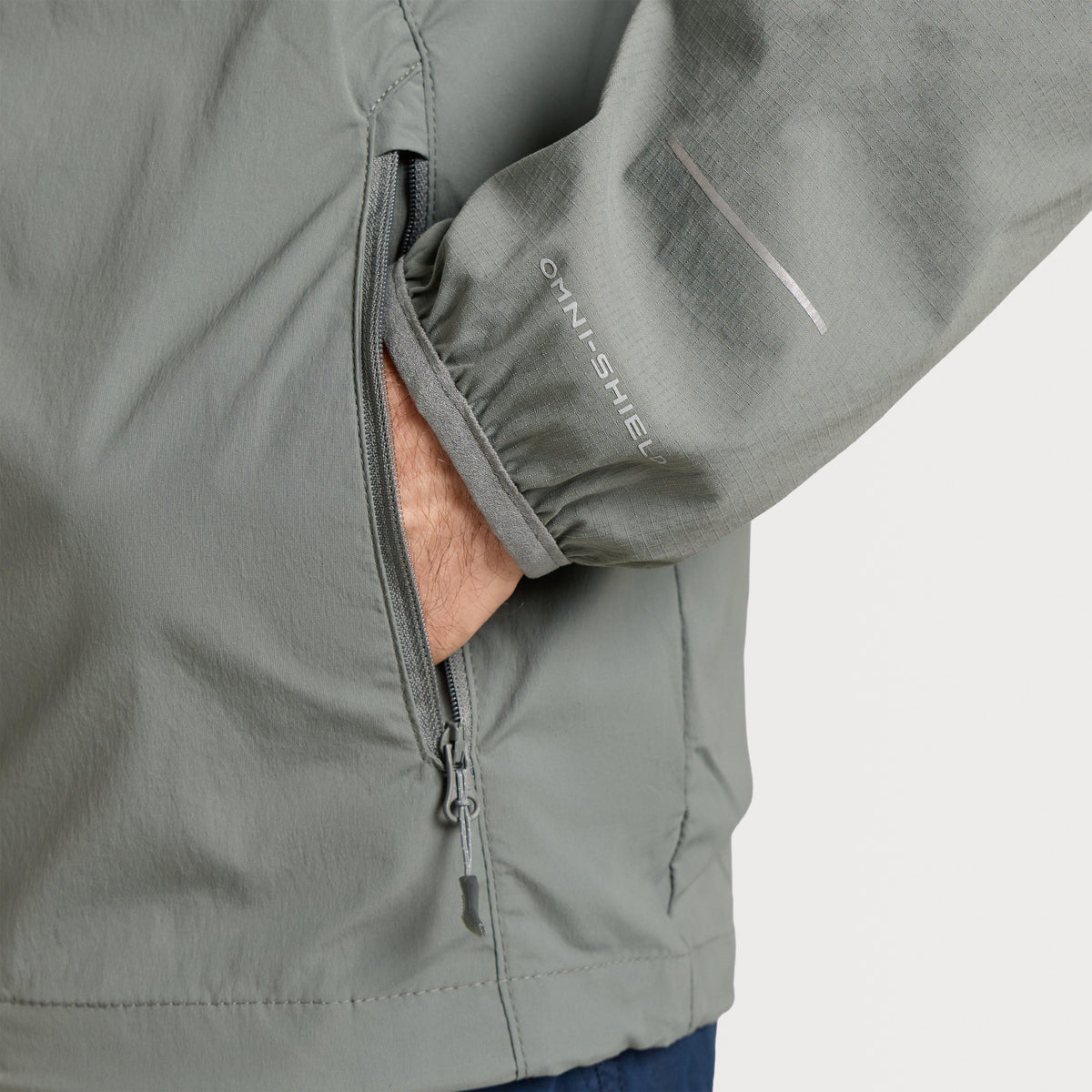 Men’s Columbia Tech II Full Zip Hooded Windbreaker