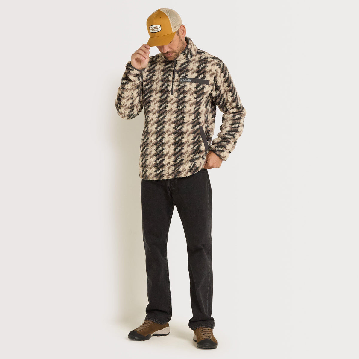 Men's Rugged Ridge High Pile Half Zip