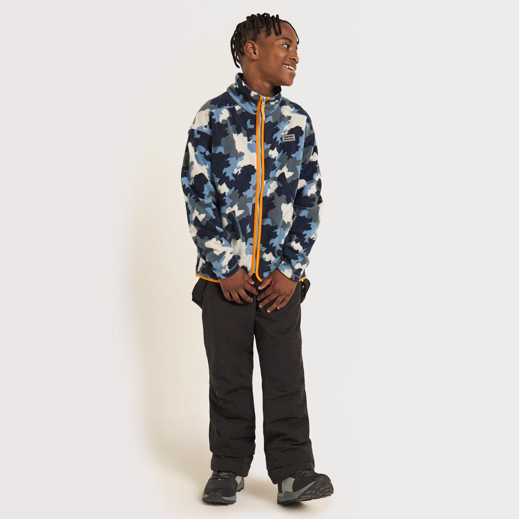 Boys' Wing It Full-Zip Fleece Ski Midlayer