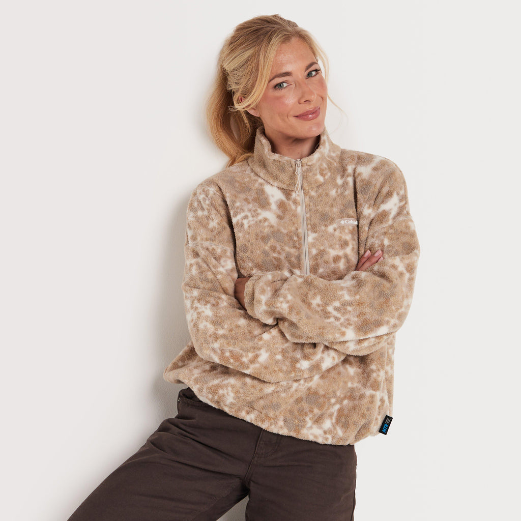 Women's Timber Meadow™ MTR Printed Fleece Half Zip