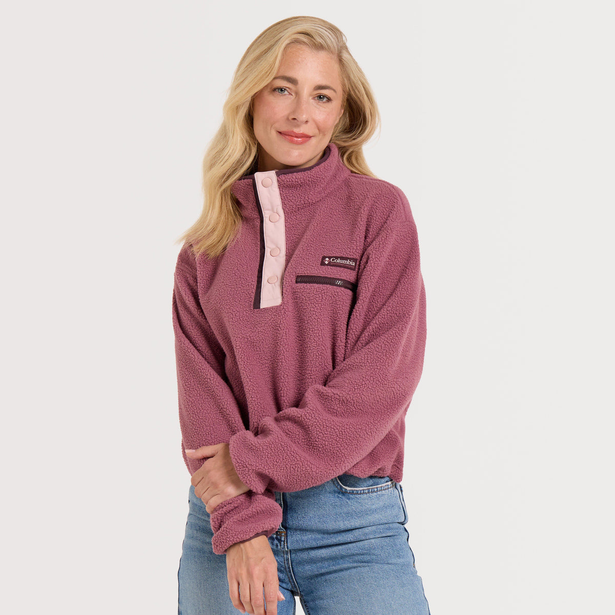 Women's Helvetia™ II Cropped Half Snap Fleece