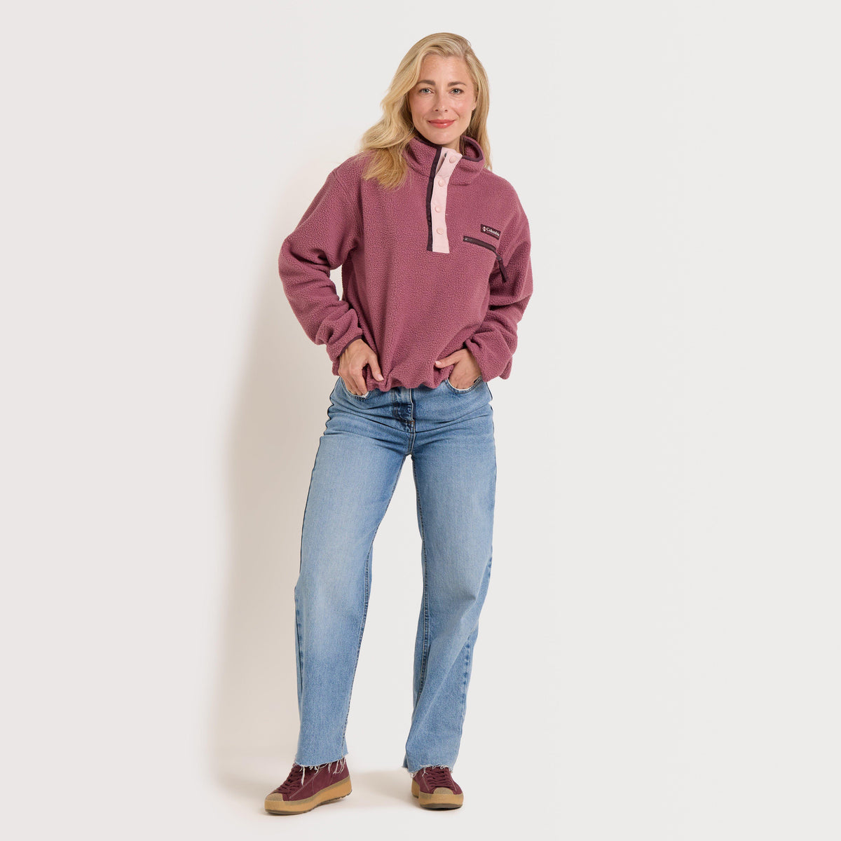 Women's Helvetia™ II Cropped Half Snap Fleece