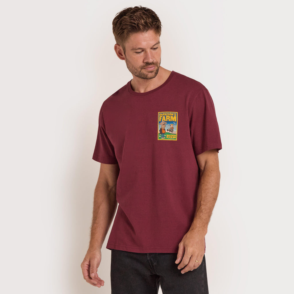 Men’s Barkson’s Farm Back Print Artist T-Shirt