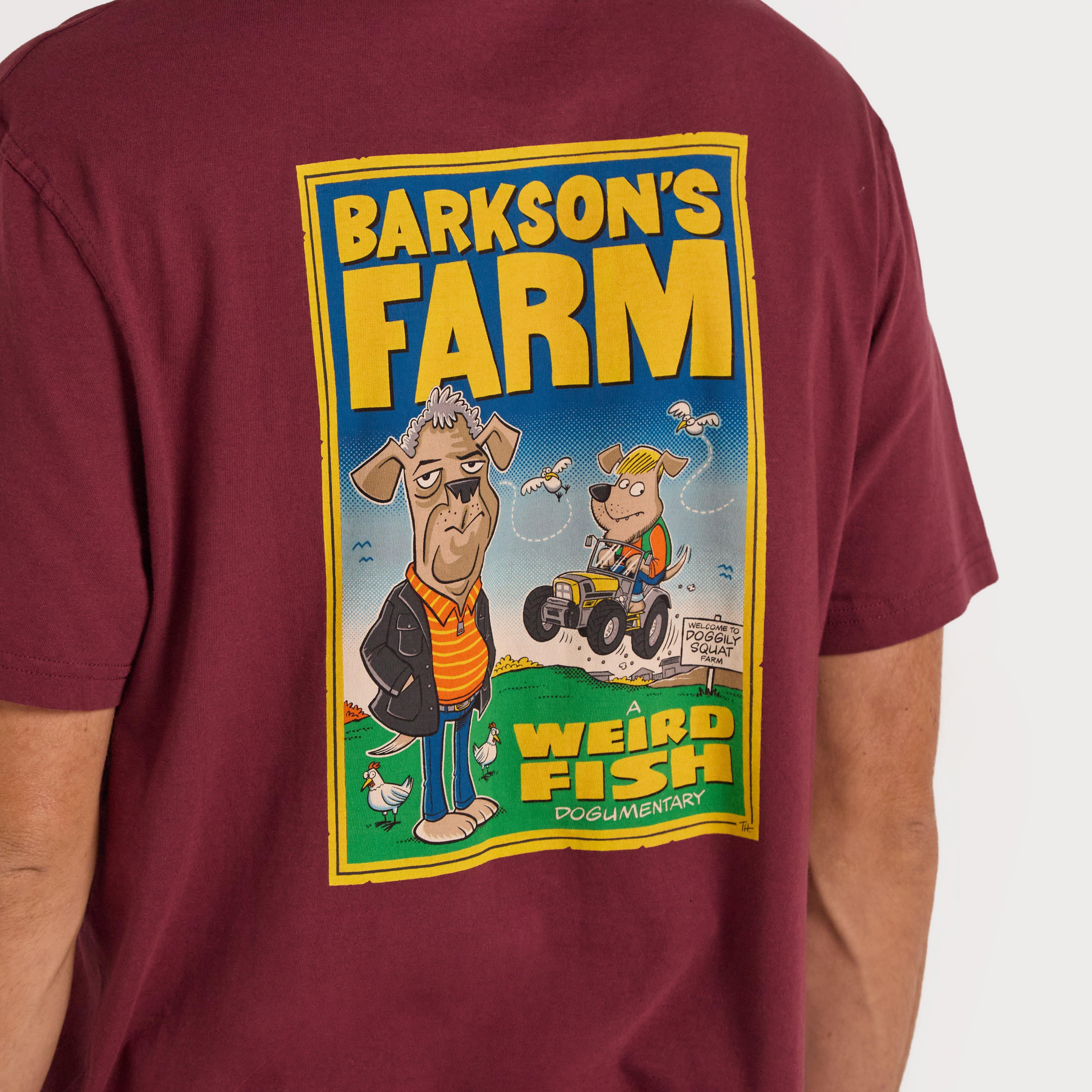Men’s Barkson’s Farm Back Print Artist T-Shirt
