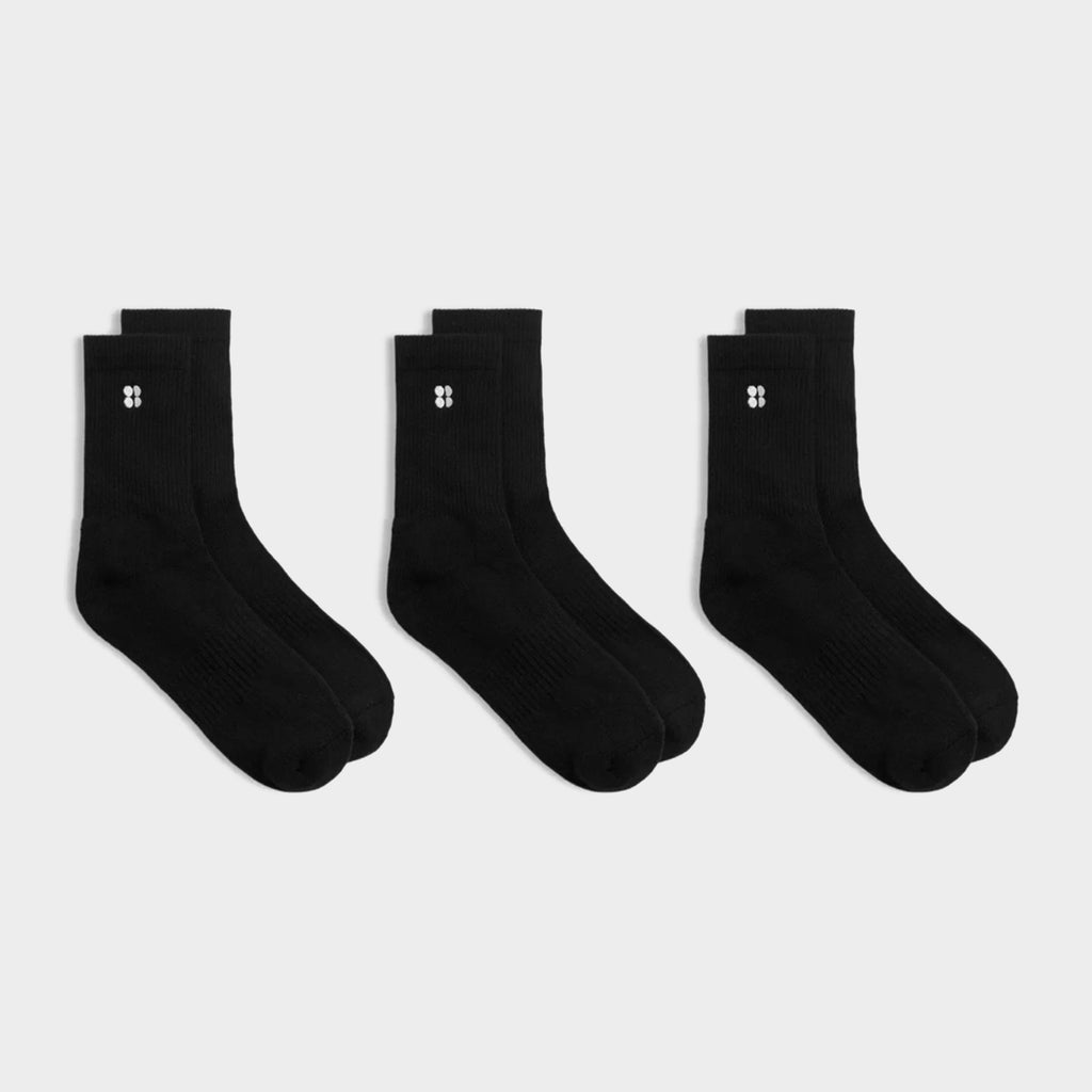 Women’s Essentials Crew Socks 3 Pack