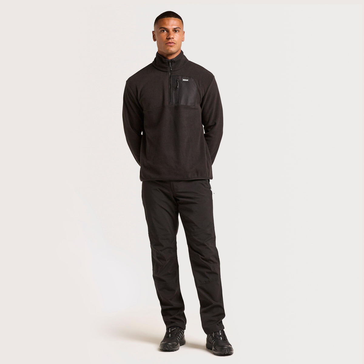 Mens Frankie Half Zip Fleece