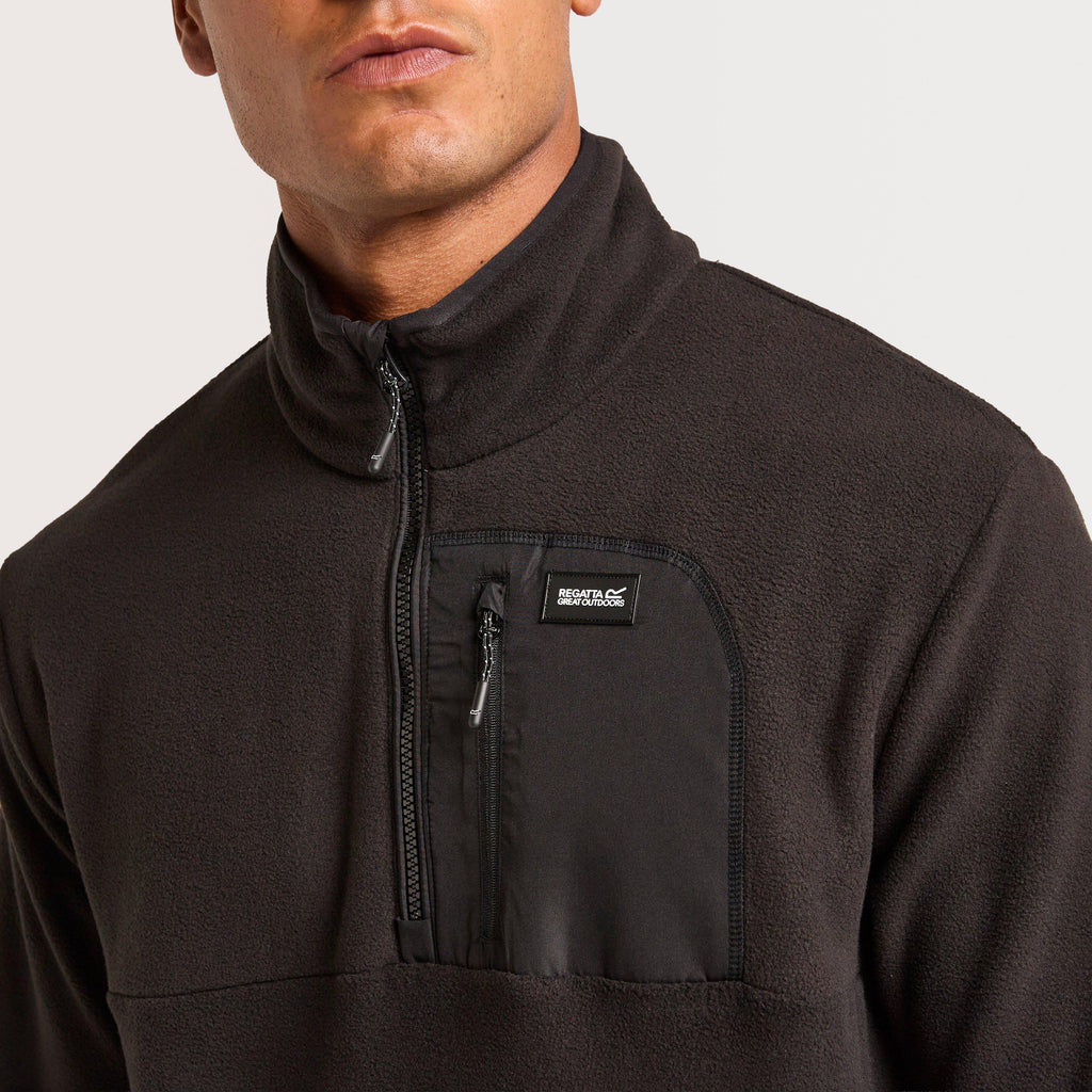 Mens Frankie Half Zip Fleece